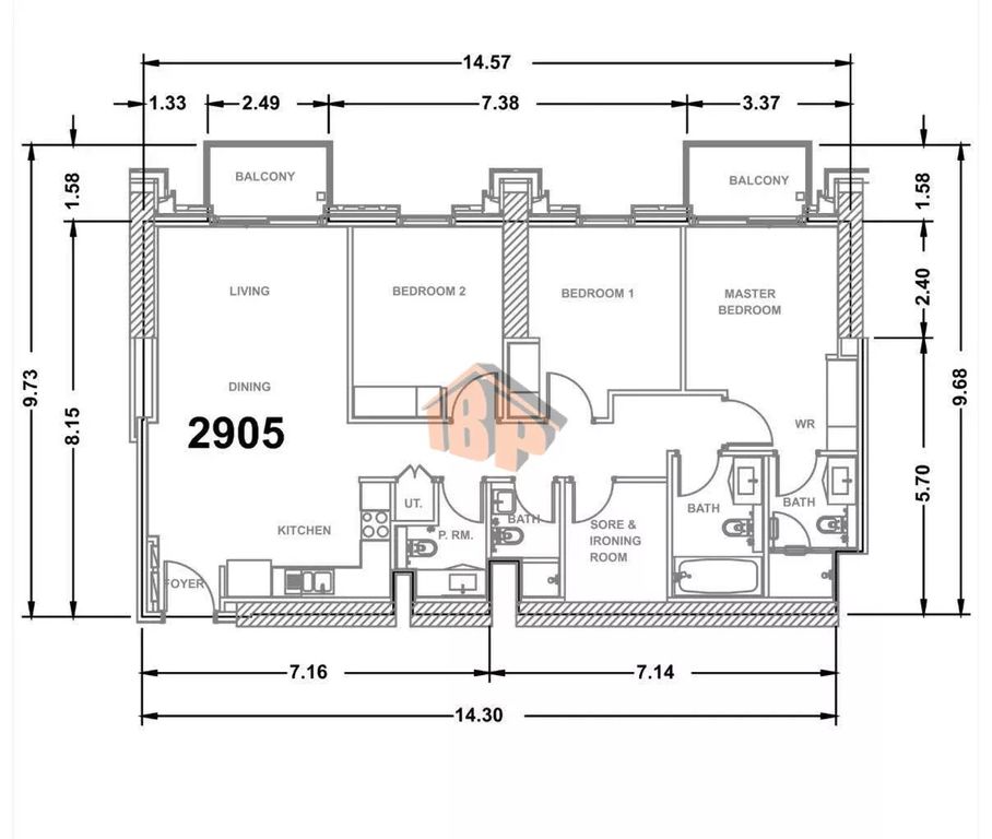Appartement de luxe à vendre à Dubai, 910 421 €, Photo 5