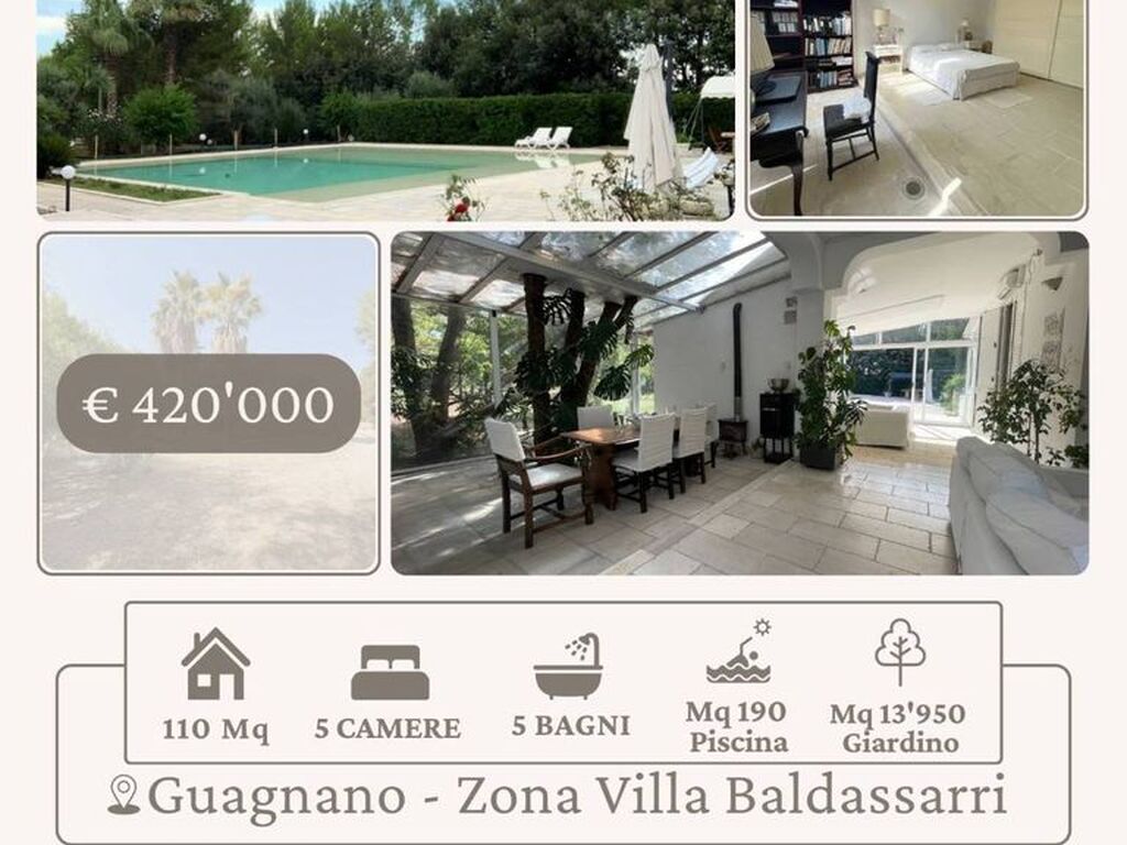 Luxury House for sale in Guagnano, 420 000 €, Photo 1