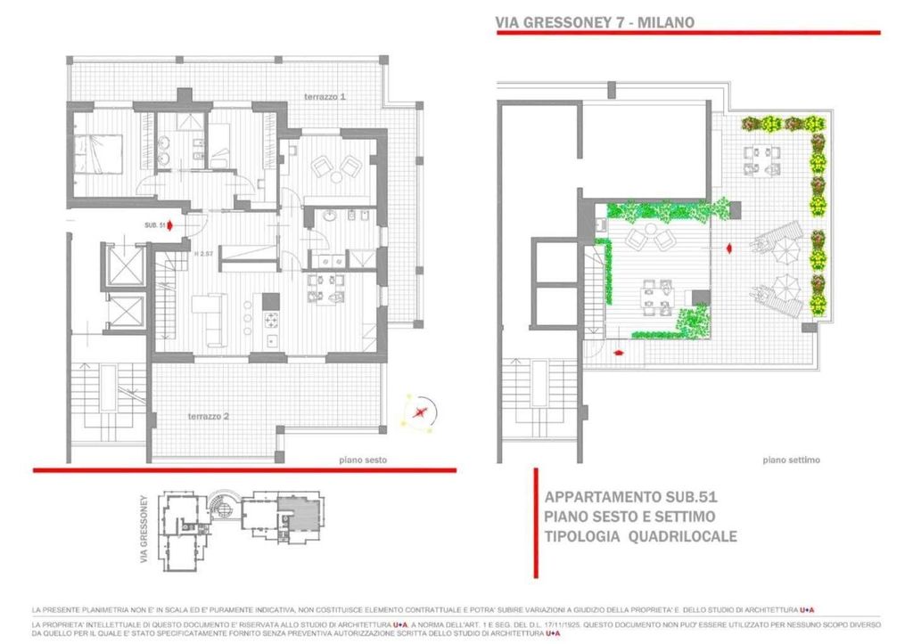 Appartement de luxe à vendre à Milan, 1 080 000 €, Photo 1