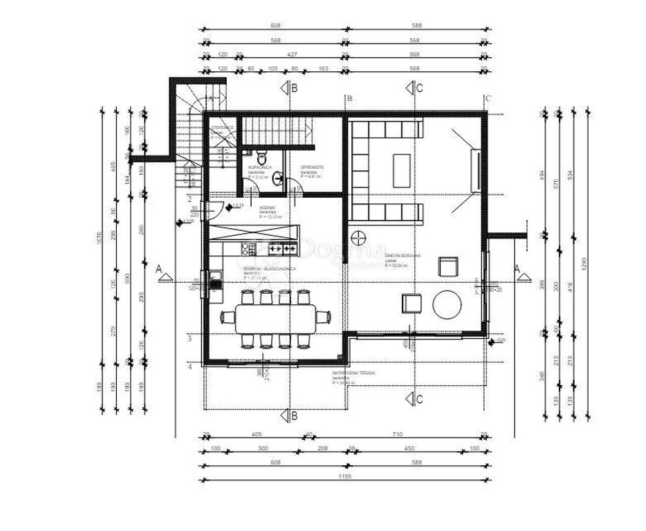 Maison de luxe à vendre à Dugi Rat, 649 000 €, Photo 2
