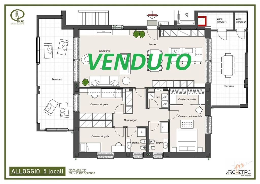 Luxury Apartment for sale in Biassono, 700 000 €, Photo 1