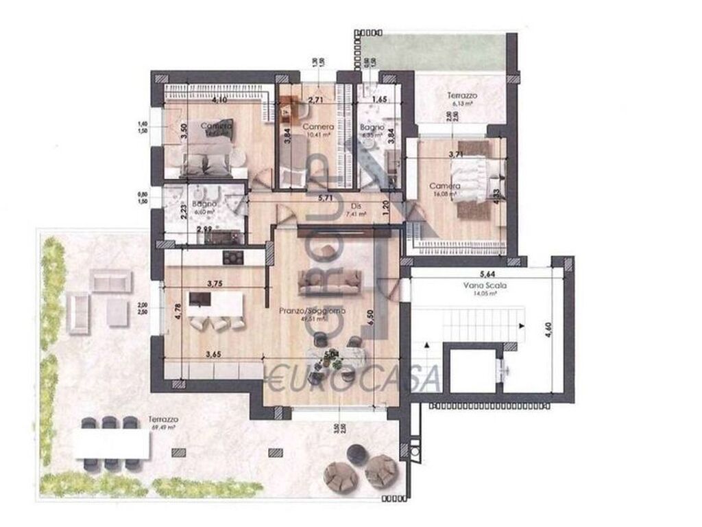 Appartement de luxe à vendre à Formigine, 659 583 €, Photo 3