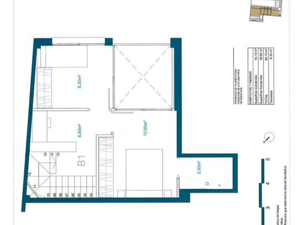 Appartement de luxe à vendre à Badalona, 440 000 €, Photo 2