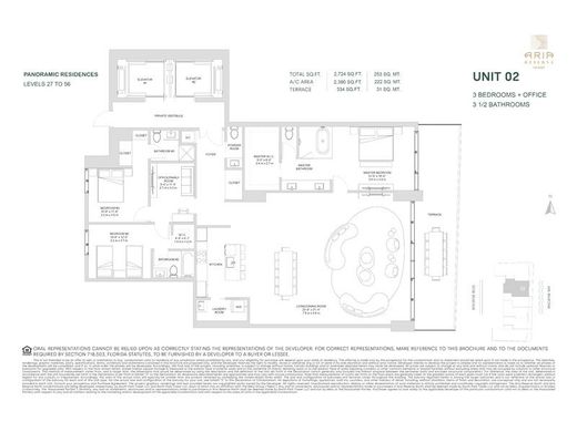 Luxury Apartment for sale in Miami, 2 249 341 €, Photo 7