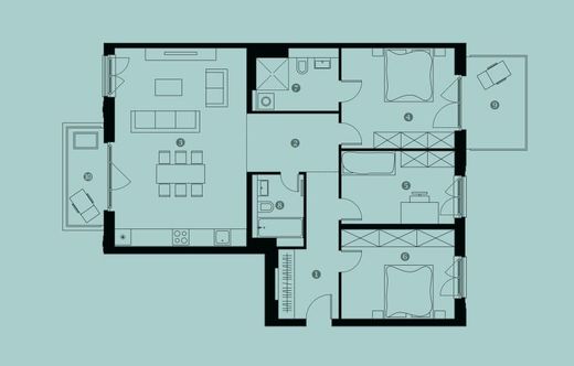 Luxury Apartment for sale in Berlin, 1 003 273 €, Photo 3