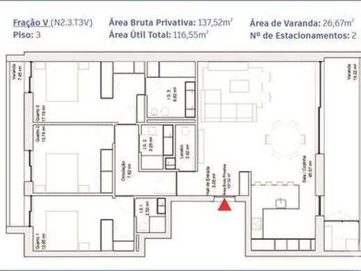 Appartement de luxe à vendre à Aveiro, 585 000 €, Photo 5