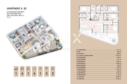 Appartement de luxe à vendre à Opatija, 1 700 000 €, Photo 2