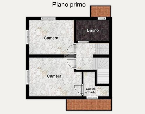 Maison de luxe à vendre à Rome, 499 000 €, Photo 3