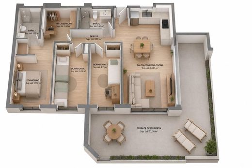 Appartement de luxe à vendre à Villajoyosa, 536 750 €, Photo 2